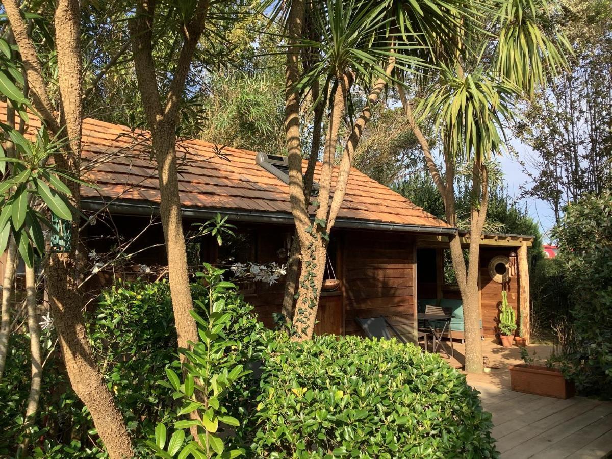 La Cabane D'Arbolateia Piscine & Spa Bidart Exterior foto